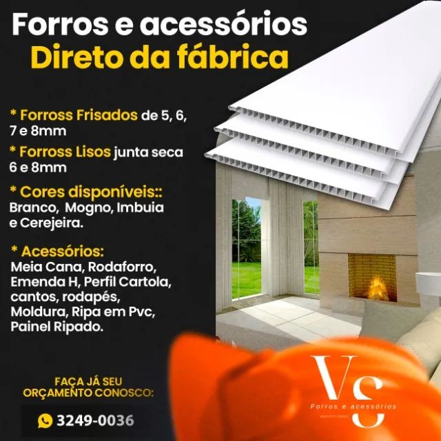 Forro de PVC e acessórios direto da Fabrica - Foto 2