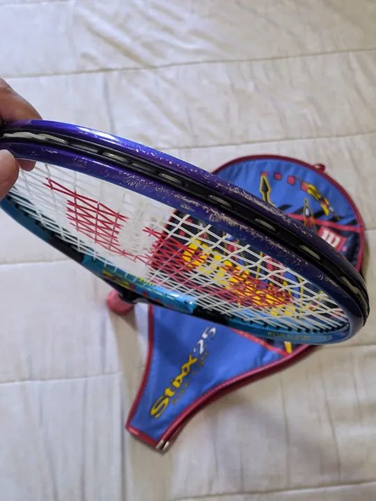Raquete de Tênis Wilson - Stixx 25 Super Light - Foto 4