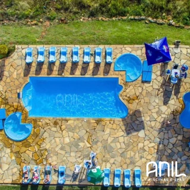 Piscina grande com praia  - Foto 3