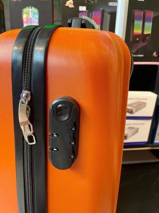 Mala 10kg Bordo Viagem Fibra Rodinha 360graus - Foto 2