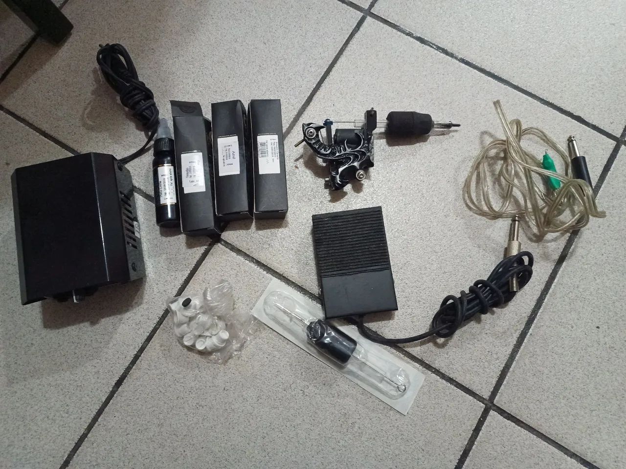 Máquina para tatuagem kit completo 