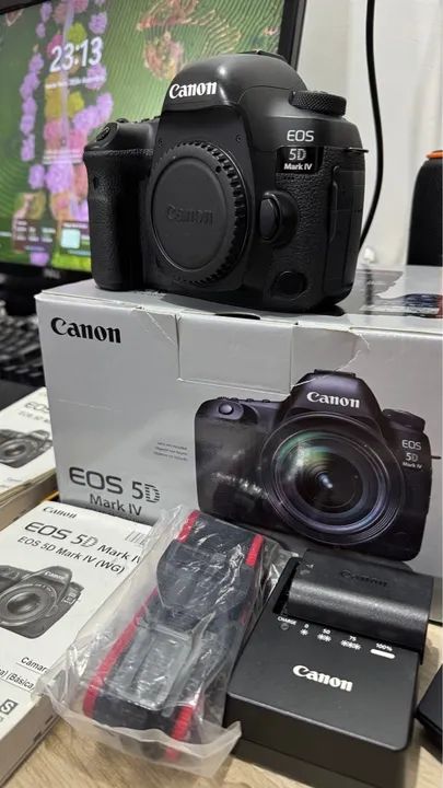 Canon EOS 5D Mark IV - Câmera DSLR Profissional - Foto 4