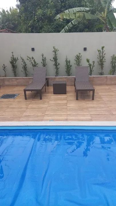 Conjunto de espreguiçadeira em fibra  - Foto 4