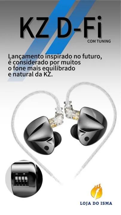 Fone KZ D-Fi (com Tuning) - Foto 2