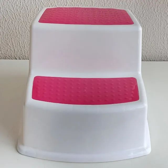 Degrau Banquinho Escadinha Infantil Dois Degraus de Apoio - Foto 2