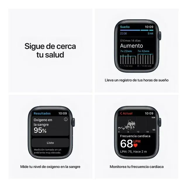 SMARTWATCH APPLE 7 ALUMINIO 45MM - Foto 5