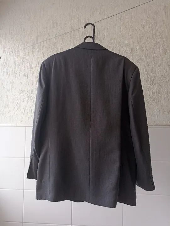 Terno Masculino Social Cinza - Foto 2