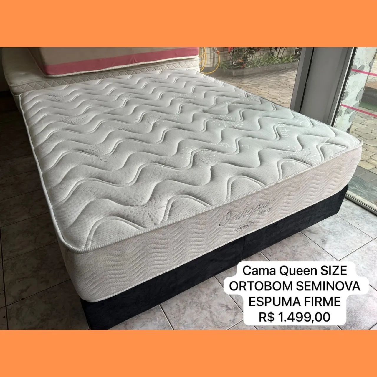 Cama Ortobom Queen Size 