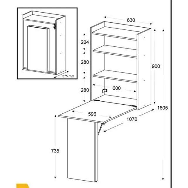 Promoção Mesa Dobravel - J90    - Foto 2