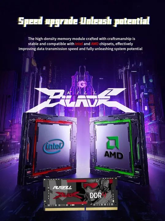 Memória RAM PUSKILL DDR4 16GB 3200MHz Notebook  - Foto 2