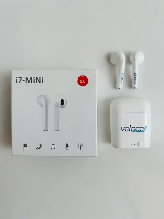 Fone Bluetooth i7 Mini - novo, na caixa!