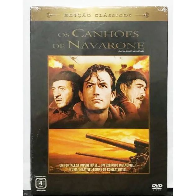 DVD Os Canhões de Navarone.  LACRADO.