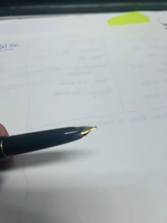 Mont Blanc pena de ouro - Foto 2