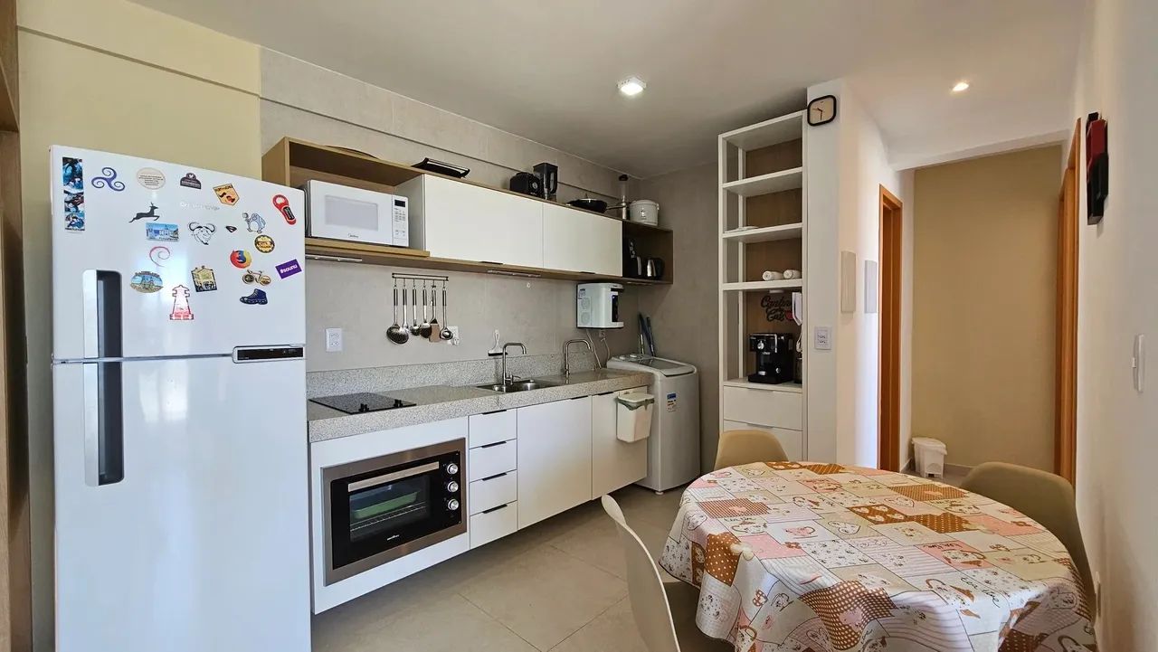 VENDE - Apartamento mobiliado com 51,40m², 2 quartos/suíte, varanda vista mar, 1 vaga - Pr - Foto 5
