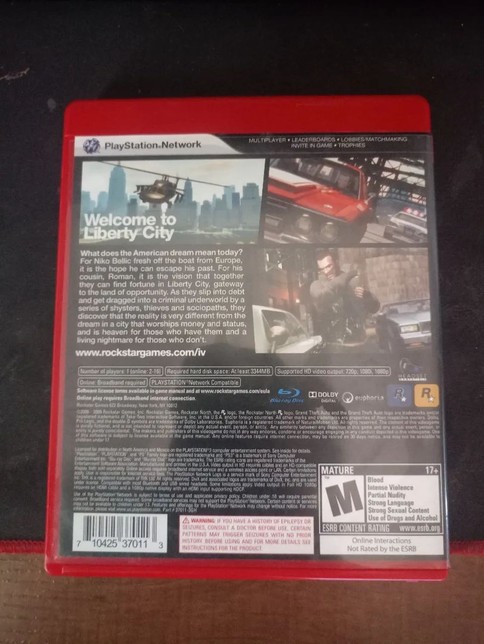 GTA 4 ps3 com mapa  - Foto 2