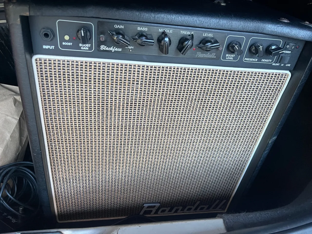 Randall RM20 all tube amplifier BlackFace module
