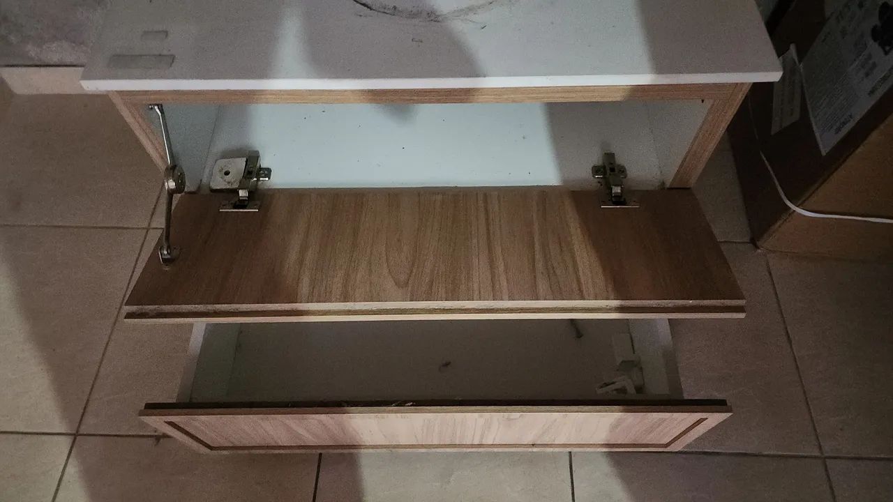 Armário de banheiro com tampo - Foto 2