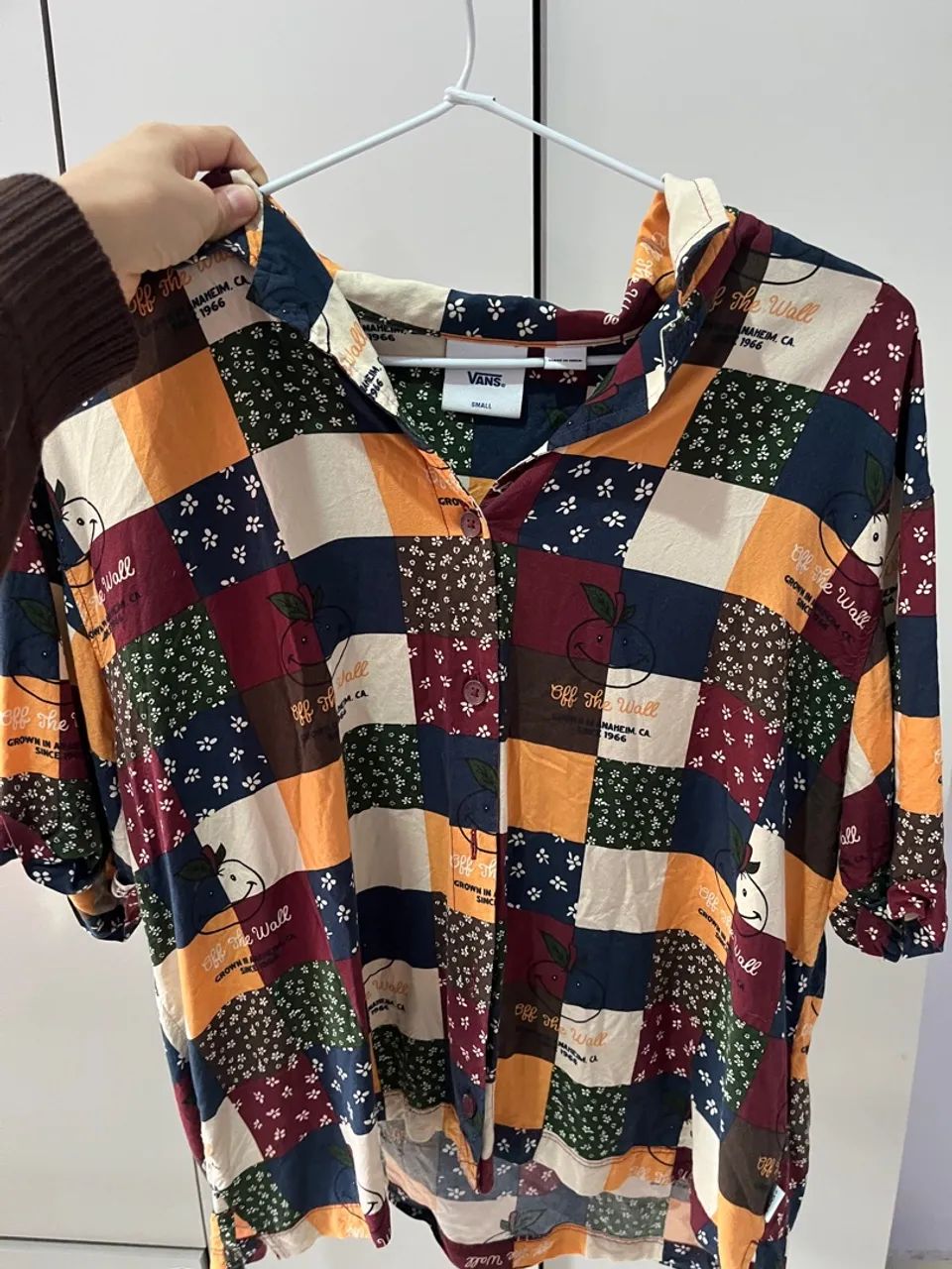 Camisa Vans Off The Wall Patchwork - Foto 3