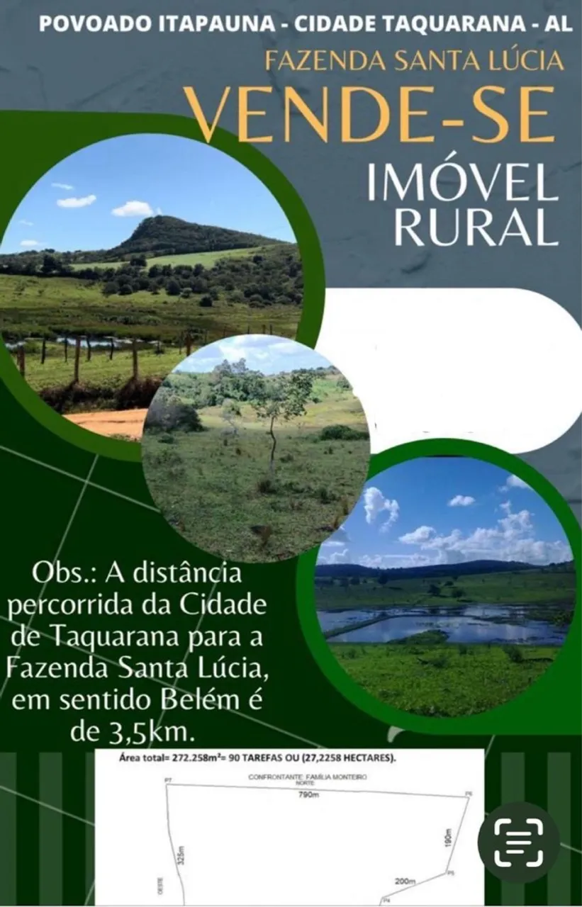 Vendo fazenda .