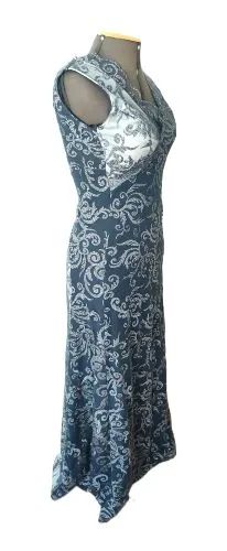 Vestido de Festa Azul  - Foto 3