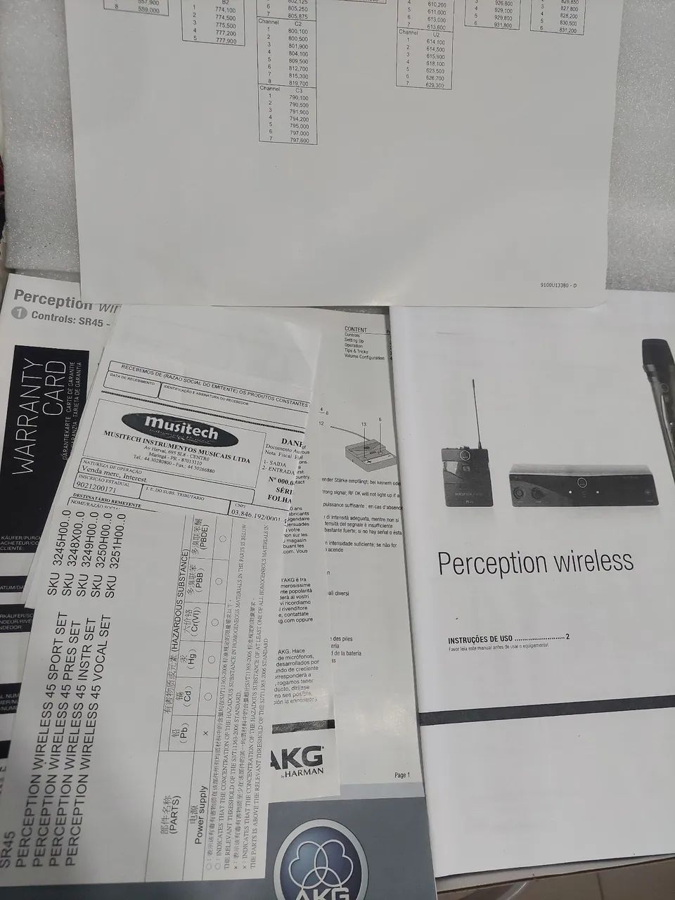 Transmissor Sem Fio AKG Perception PT45 - Foto 4