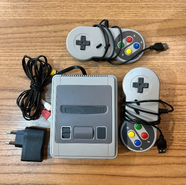 Mini Video Game Emulador Com 620 Jogos e 02 Controles