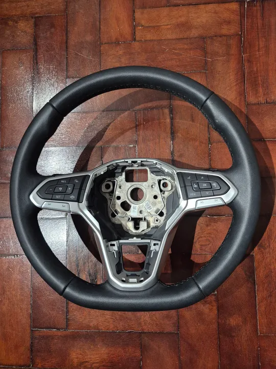Volante de couro original VW nivus tcross polo virtus
