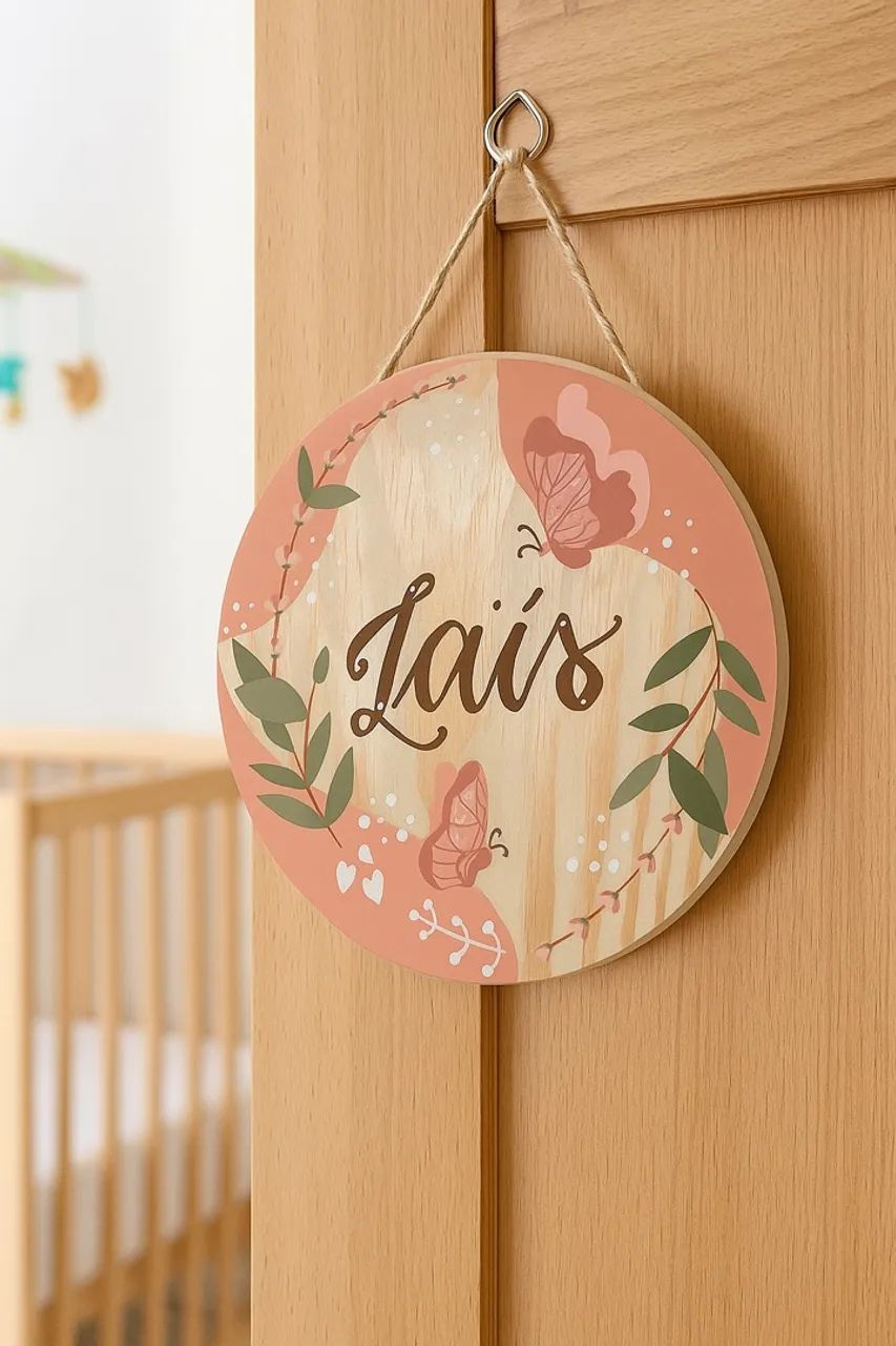 Porta maternidade - delicado e personalizado - Foto 4