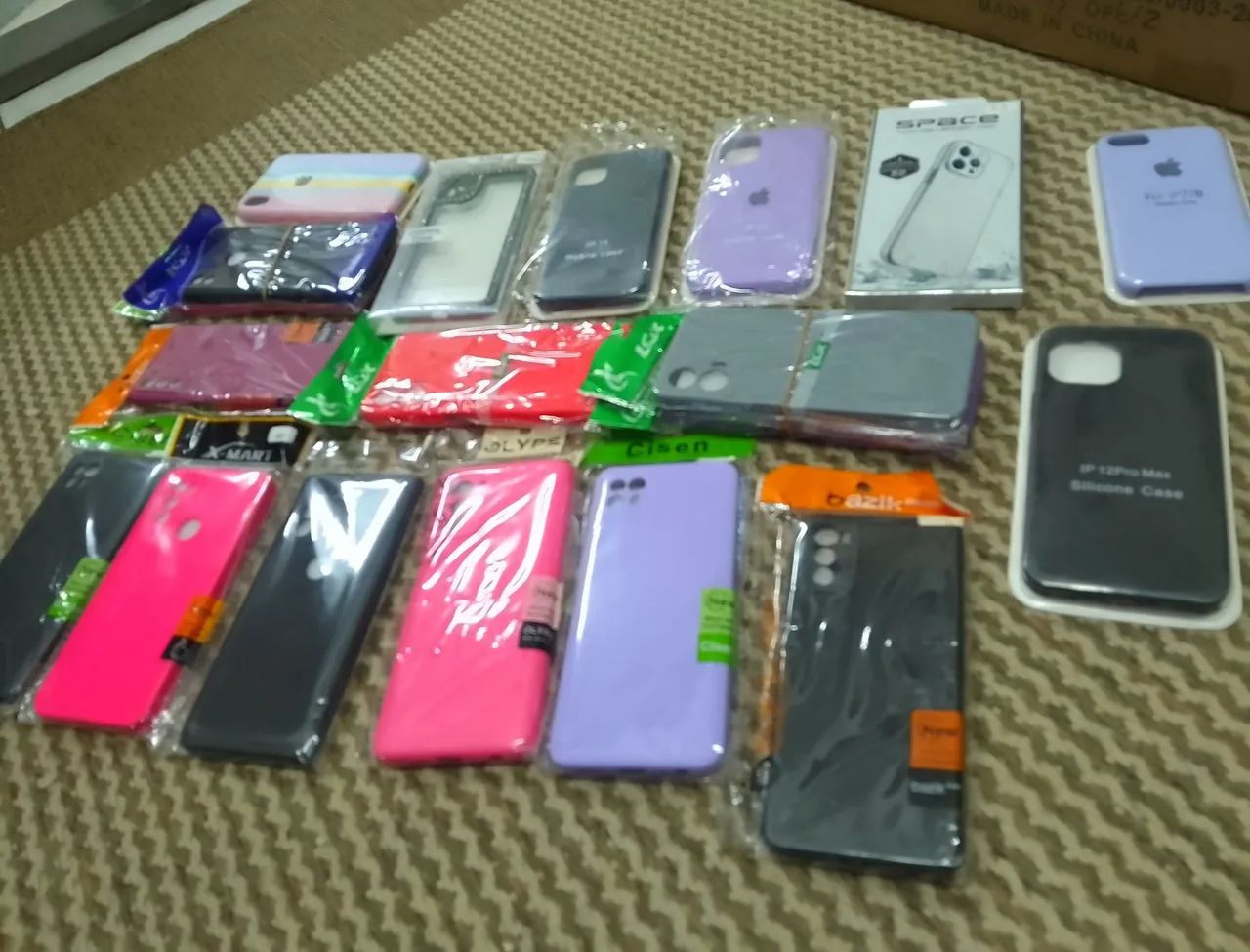 Películas 3D e Capinhas Celular Vários Modelos (vendo lote inteiro) - Foto 2