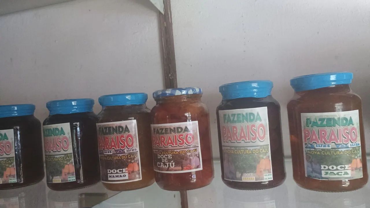 Doces em comportas direto da fazenda 