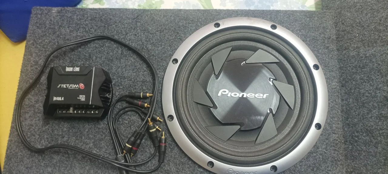 Kit slim Pioneer 12" box Hilux  - Foto 3