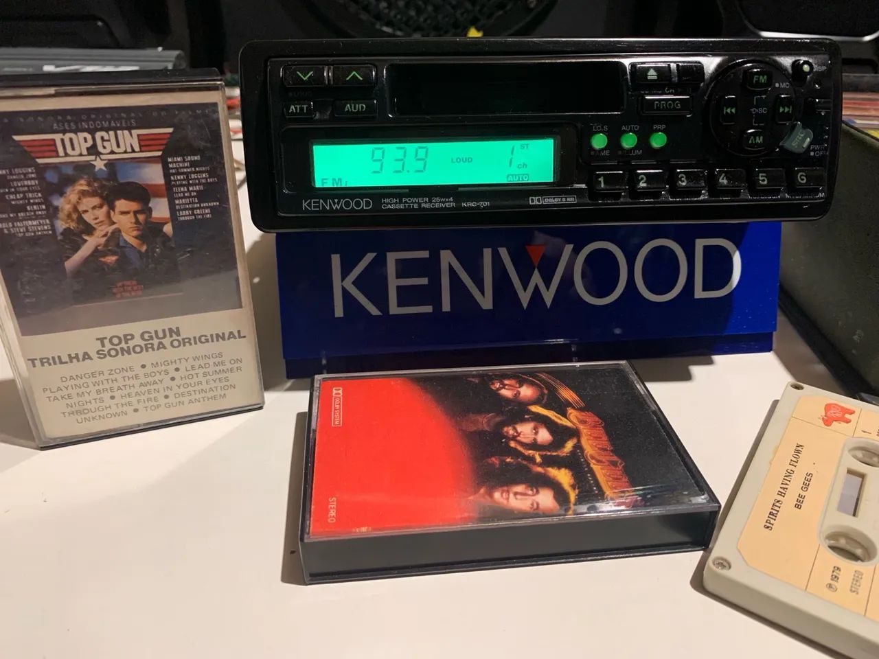Toca Fitas Kenwood Old School Década de 90 Too de Linha Perfeito - Foto 4