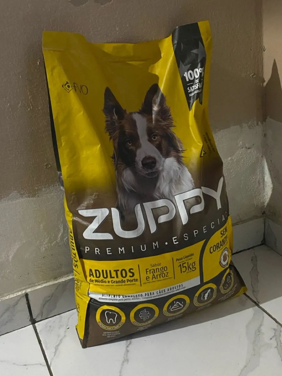 Ração ZUPPY Premium para Cães Adultos - 15kg