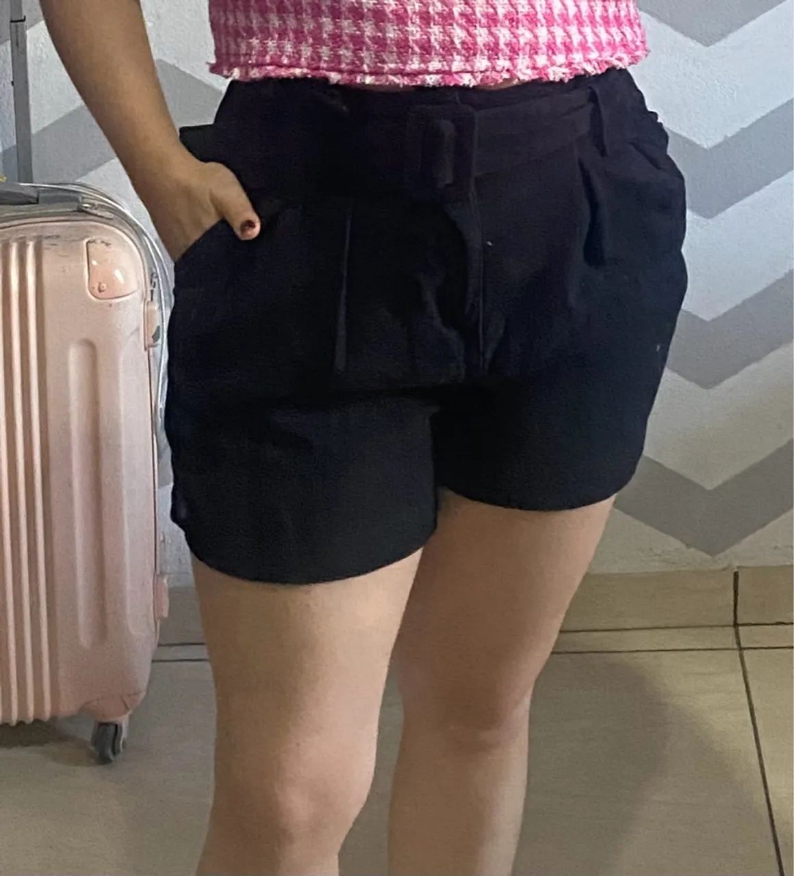 Short preto Riachuelo - Foto 3