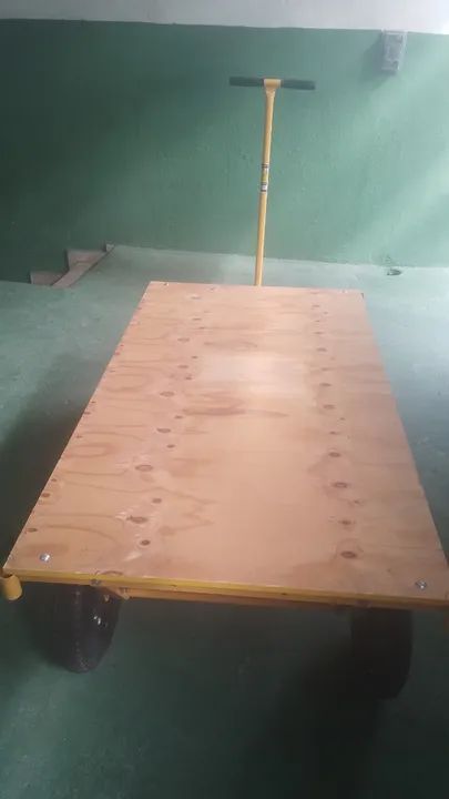  VENDO CARRINHO  PLATAFORMA  NUNCA USADO - Foto 4