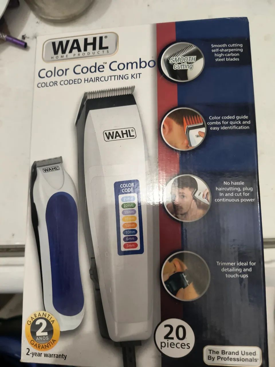 Maquina Cortar Cabelo WAHL color Code