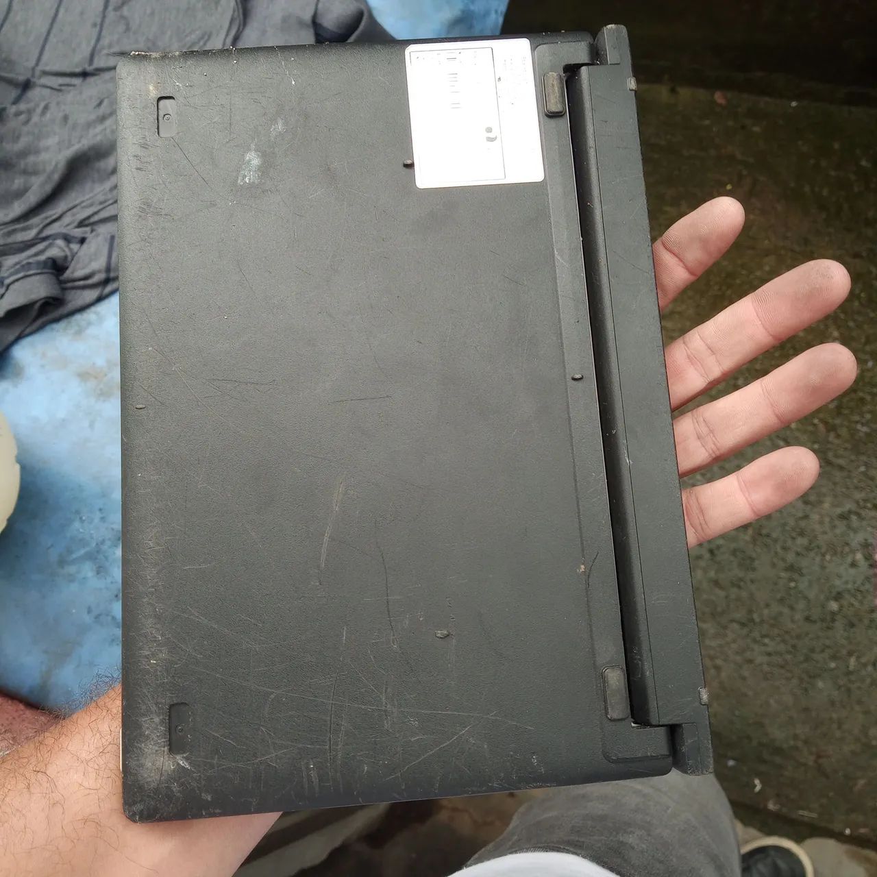 Notebook Positivo - com defeito não liga tela quebrada no estado - Foto 3