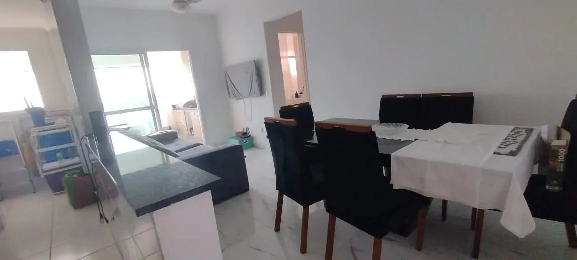Apartamento com 2 dormitórios e vista definitiva para o mar à venda em Mongaguá