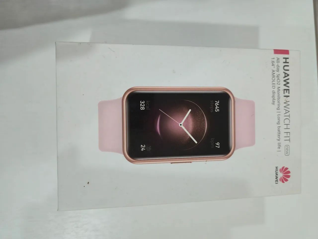 Relógio Huawei Watch Fit Rosa