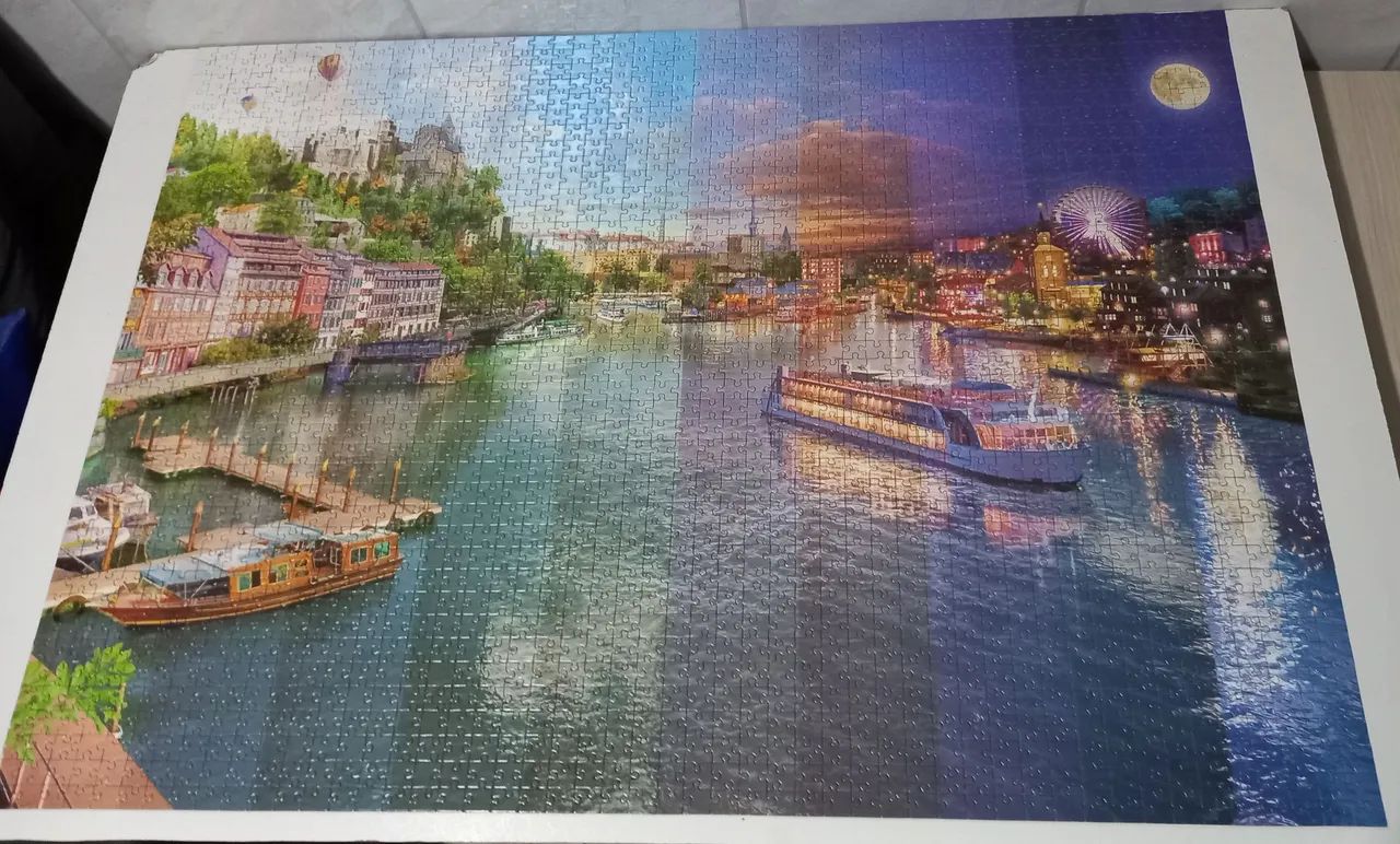 Vendo quebra-cabeça Dia e Noite da Grow!