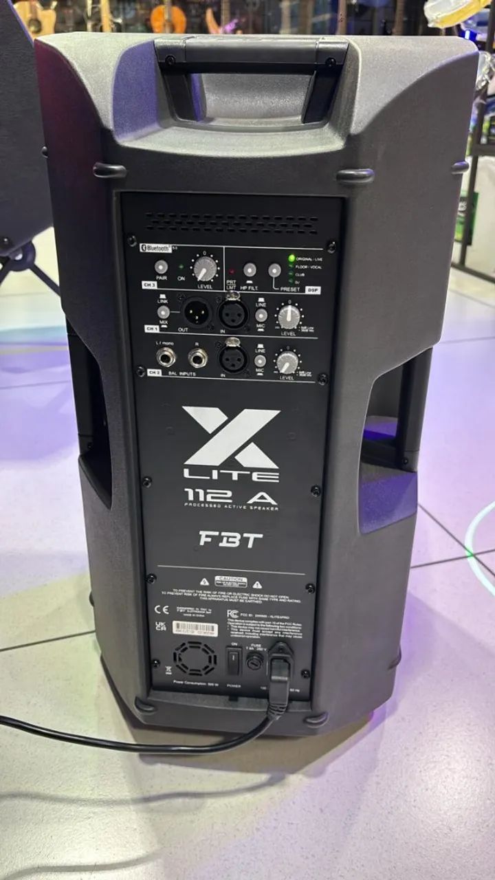 CAIXAS ATIVA FBT 12"  X-LITE 112 12x R$ 239,95 - Foto 3