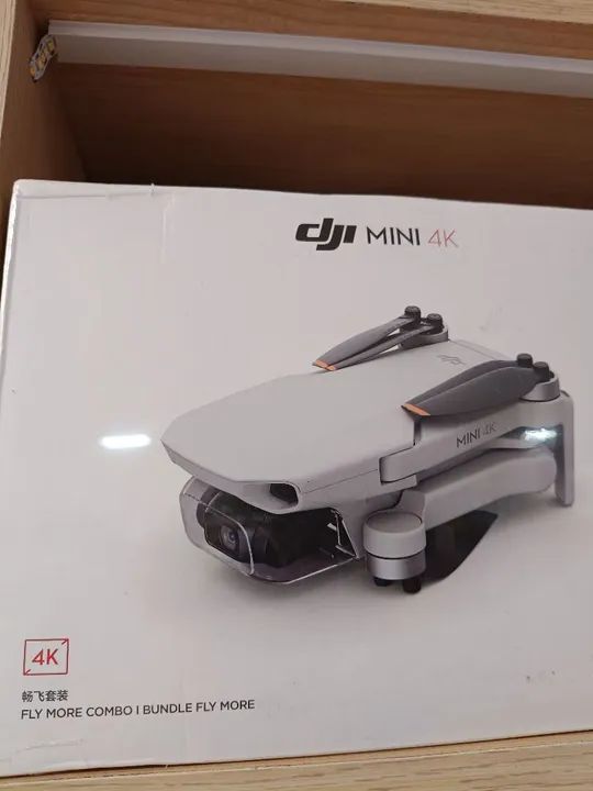 Drone DJI Mini 4K - Novo - Fly More Combo - Foto 2