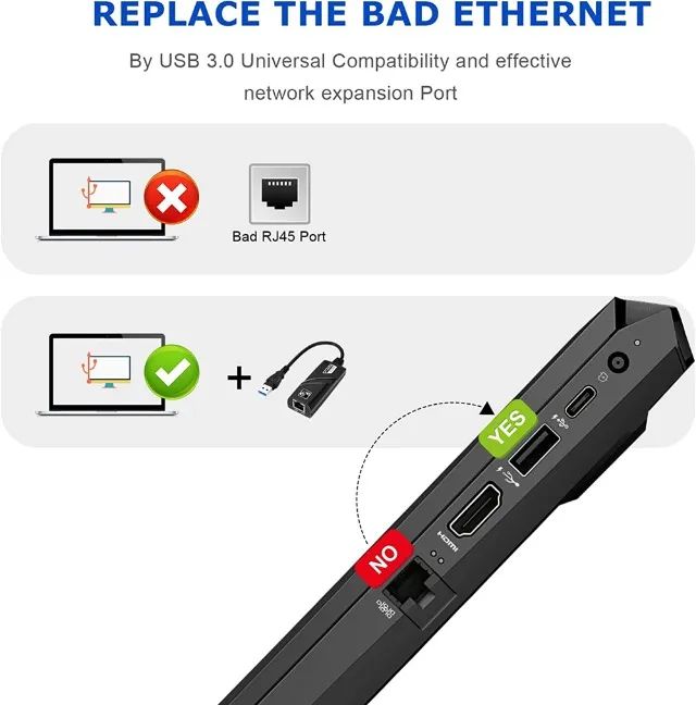 Adaptador USB 3.0 para RJ45 - Foto 4