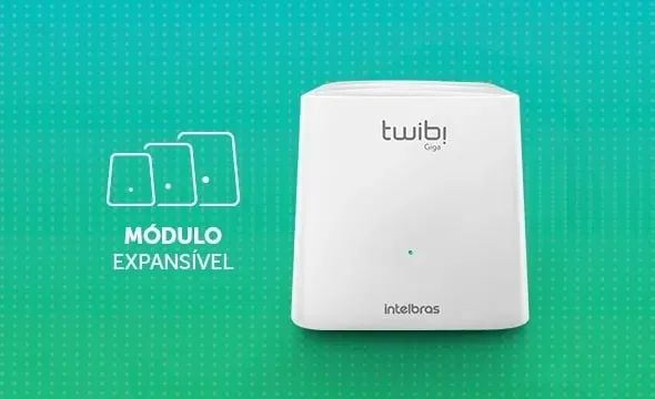 Roteador Wi-Fi Intelbras Twibi Giga+ - Novo - Foto 3