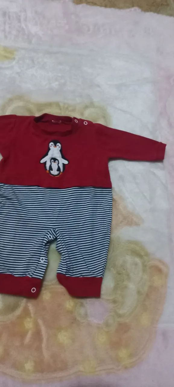 Macacão de Bebê com Estampa de Ursos - Foto 2
