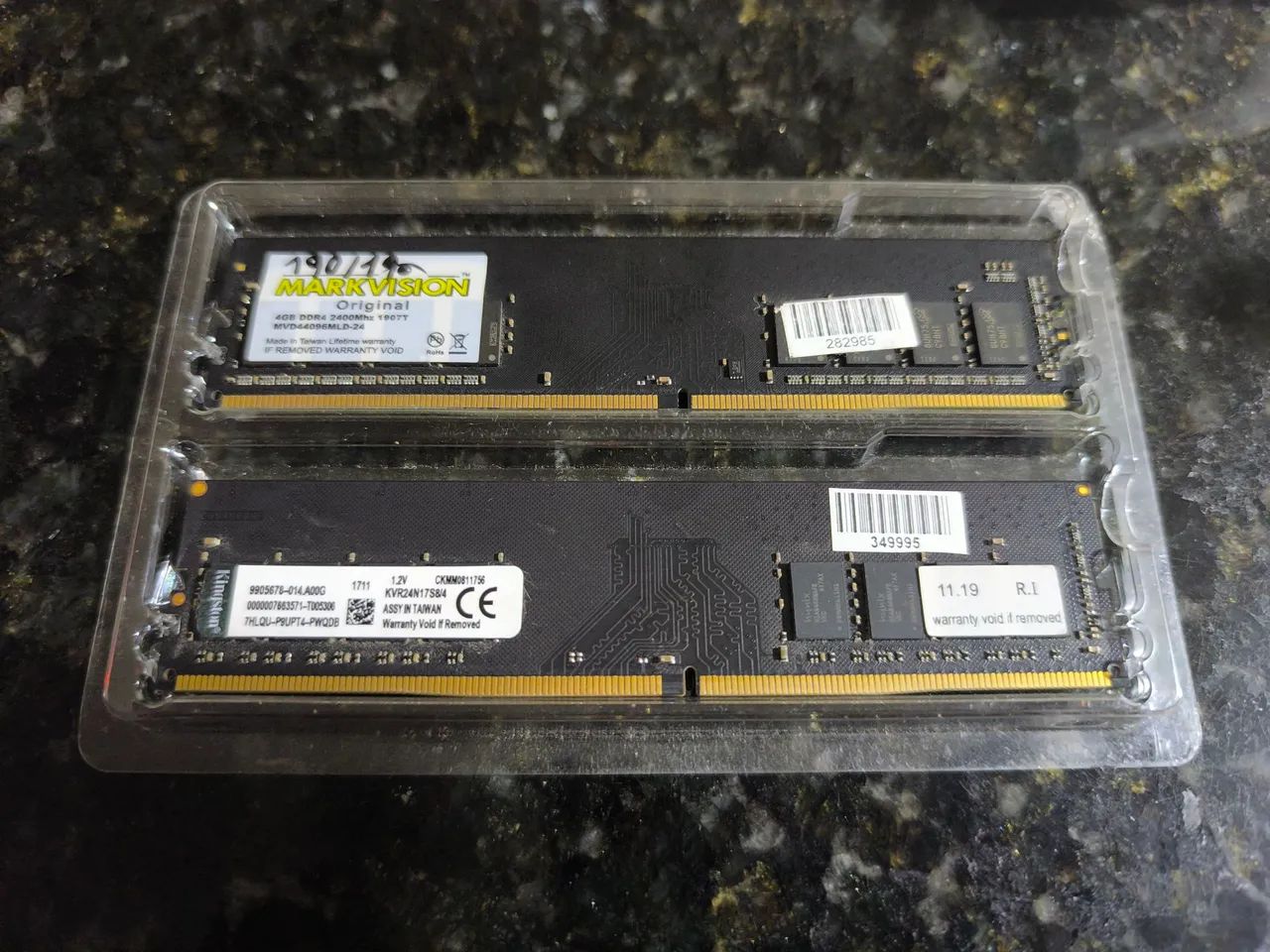 Memória RAM DDR4 8GB (2x4GB) 2400MHz Muito Conservado - Foto 3