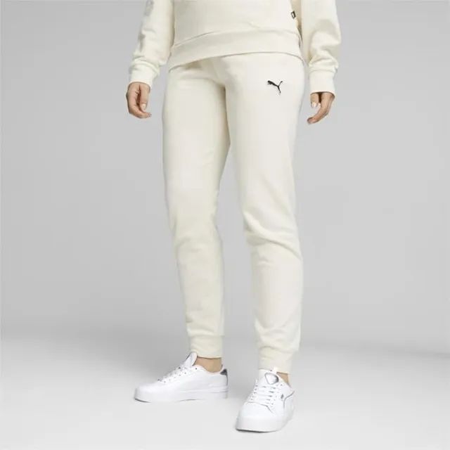 calça moletom puma better essentials feminina off white p Roupas
