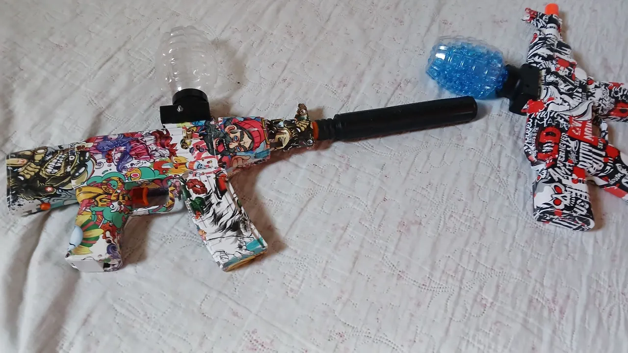 Vendo essa arma de gel 