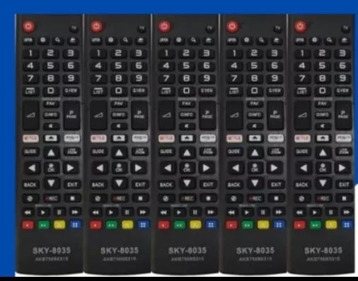 Controles Remotos  Para tv LG-8035