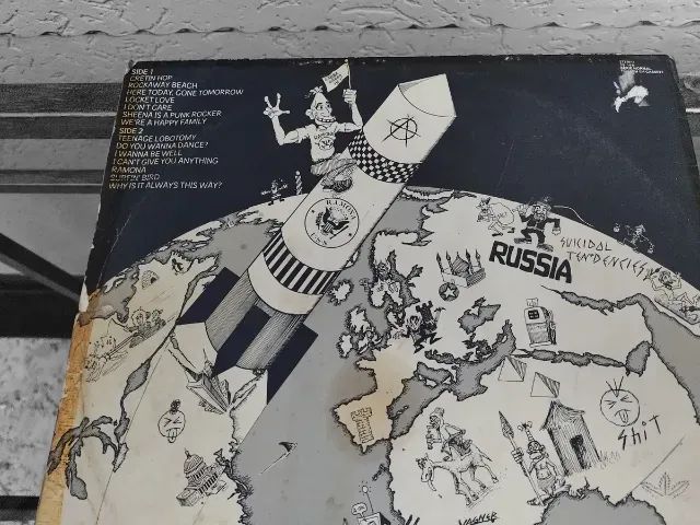 Lp Vinil Ramones Rocket To Russia 1987 Wb Records - Foto 5